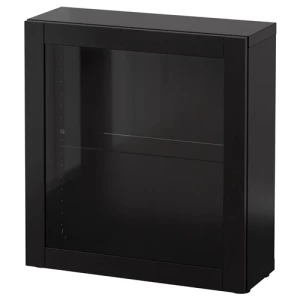 Шкаф - IKEA BESTÅ/BESTA/Бесто ИКЕА 60x20x64 см, черный