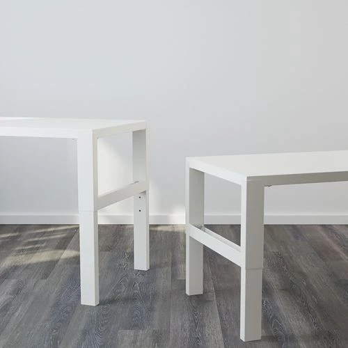 Стол детский - IKEA PÅHL/PAHL, 96x58 см, белый, ИКЕА (изображение №5)