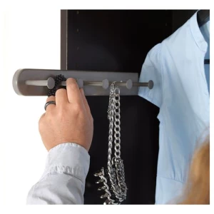 Второе фото. Выдвижная многофункциональная вешалка - IKEA KOMPLEMENT, 35 см, серый КОМПЛИМЕНТ ИКЕА