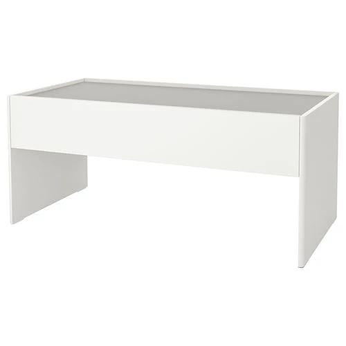 Стол детский - IKEA DUNDRA, 119x57x52 см, белый, ДУНДРЭ ИКЕА (изображение №1)