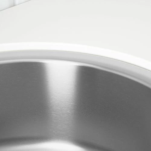 Врезная мойка- IKEA BOHOLMEN, 45х15 см, нержавеющая сталь, БУХОЛЬМЕН ИКЕА (изображение №6)