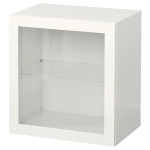 Настенный шкаф - IKEA BESTÅ/BESTA, 60x42x64 см, белый, Бесто ИКЕА