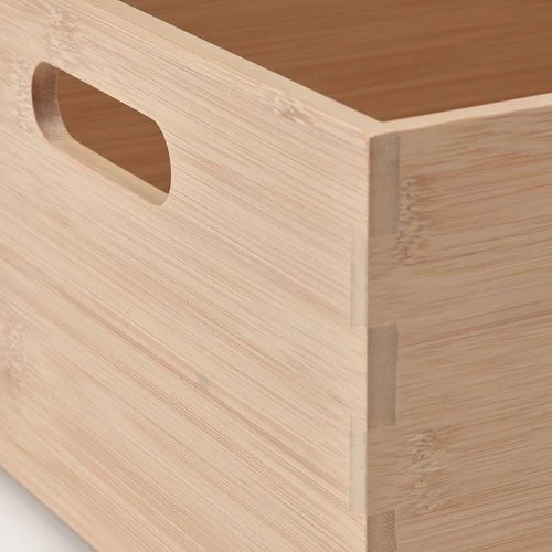 Ящик для хранения - IKEA UPPDATERA, 24x32x15 см, коричневый, УППДАТЕРА ИКЕА (изображение №2)