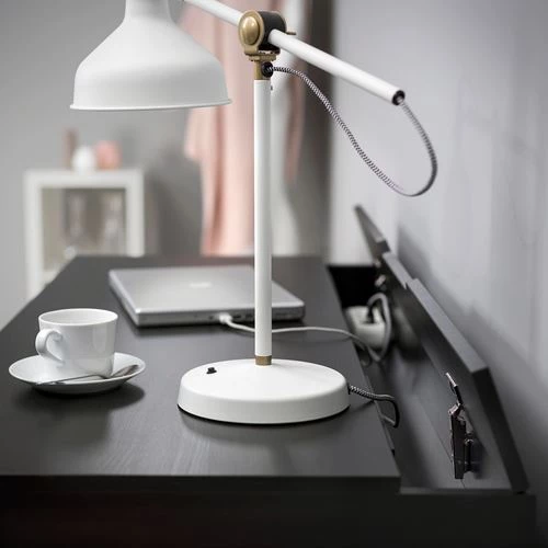 Письменный стол с ящиками - IKEA ALEX, 100x48 см, черно-коричневый, АЛЕКС ИКЕА (изображение №5)