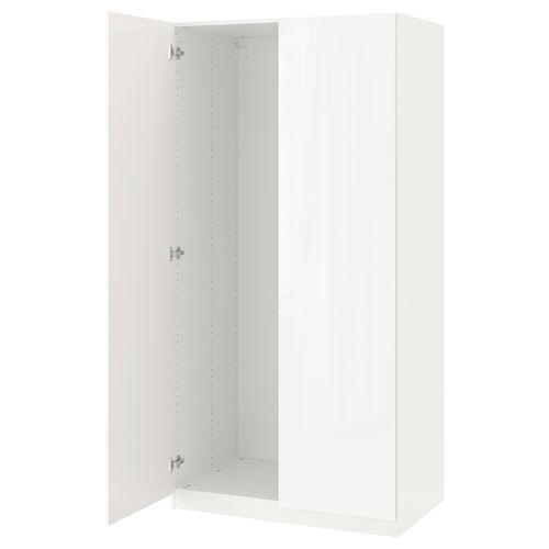 Платяной шкаф - IKEA PAX/FARDAL, 100x60x201 см, белый ПАКС/ФАРДАЛЬ ИКЕА
