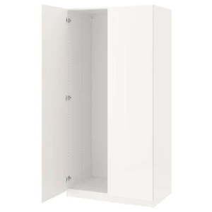 Платяной шкаф - IKEA PAX/FARDAL, 100x60x201 см, белый ПАКС/ФАРДАЛЬ ИКЕА