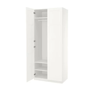 Гардероб - IKEA PAX/BERGSBO/ПАКС/БЕРГСБУ ИКЕА, 100x60x236 см, белый