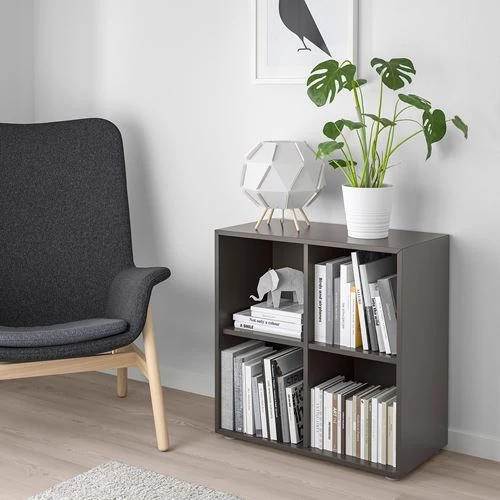 Комбинация для хранения - EKET IKEA/ЭКЕТ ИКЕА, 70x35x72 ,черный (изображение №2)