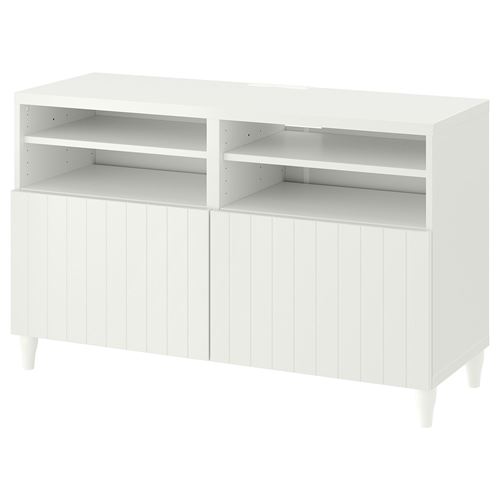 Тумба под ТВ - IKEA BESTÅ/BESTA, 120x42x74 см, белый, Бесто ИКЕА