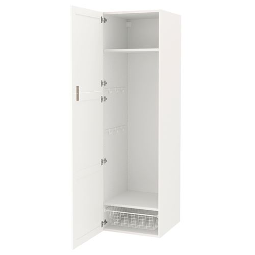 Высокий шкаф - ENHET IKEA/ЭНХЕТ ИКЕА, 60х62х210 см, белый