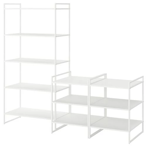 Открытый шкаф - JONAXEL IKEA/ЙОНАКСЕЛЬ ИКЕА, 51х160х162 см, белый (изображение №1)