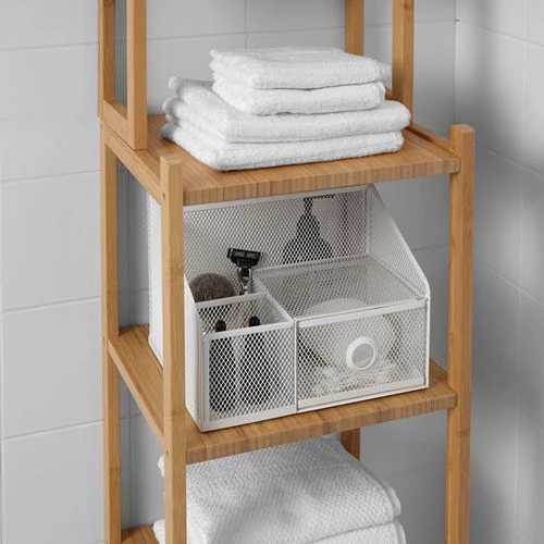 Настольный органайзер - IKEA DRÖNJÖNS/DRONJONS, 25x20 см, белый, ДРЁНЙОНС ИКЕА (изображение №4)