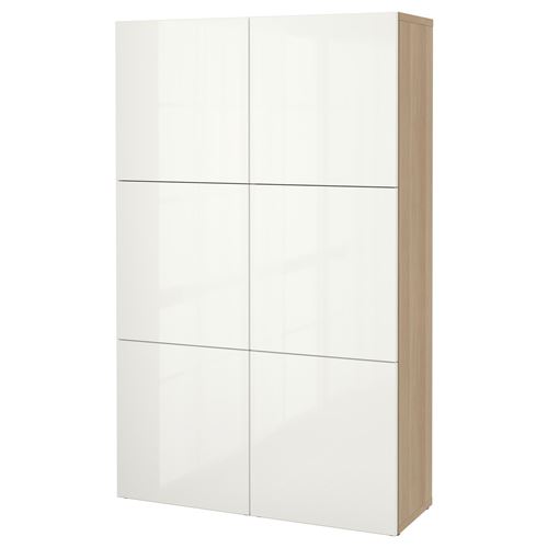 Комбинация для хранения - IKEA BESTÅ/BESTA/ Беста/Бесто ИКЕА, 120x40x192 см, белый