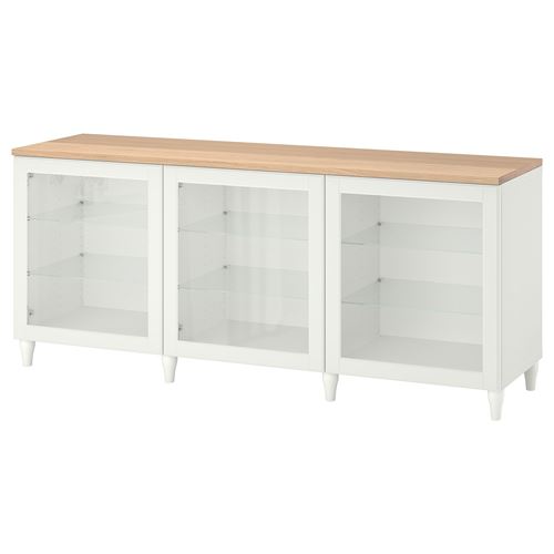 Комбинация для хранения - IKEA BESTÅ/BESTA/БЕСТА/БЕСТО ИКЕА, 180x42x76 см, белый