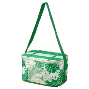 SOMMARFLOX сумка-холодильник с рисунком-ярко-зеленый ИКЕА