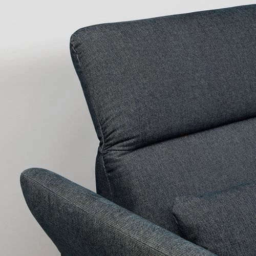 3-местный диван и козетка - IKEA FAMMARP, 273см, черный, ФАММАРП ИКЕА (изображение №3)