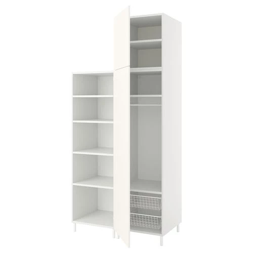 Платяной шкаф-PLATSA/FONNES/IKEA/ ПЛАТСА/ФОННЕС ИКЕА,120x57x251, белый (изображение №1)