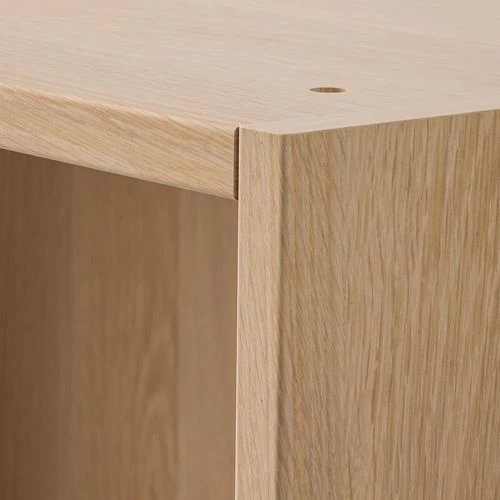 Каркас гардероба - IKEA PAX, 75x58x201 см, под беленый дуб ПАКС ИКЕА (изображение №3)