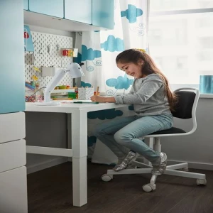 Стол детский - IKEA PÅHL/PAHL, 96x58 см, белый, ИКЕА