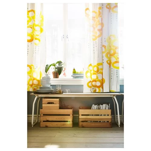 Ящик - IKEA KNAGGLIG, 46x31x25 см, светло-коричневый, КНАГГЛИГ ИКЕА (изображение №7)