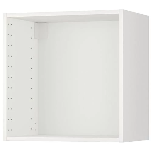 Каркас навесного шкафа - IKEA METOD, 60x37x60 см, белый  МЕТОД ИКЕА (изображение №1)