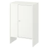 Книжный шкаф с дверцей - BAGGEBO IKEA/БАГГЕБО ИКЕА, 30х50х80 см, белый (изображение №1)