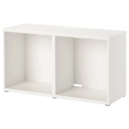 Каркас тумбы под ТВ - IKEA BESTÅ/BESTA, 120x40x64 см, белый, Беста/Бесто ИКЕА (изображение №1)