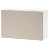 Навесной шкаф - IKEA BESTÅ/BESTA, 60x22x38 см, белый, Бесто ИКЕА (изображение №1)