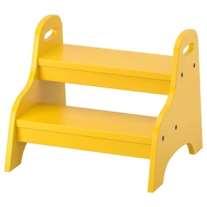 Табурет детский - IKEA TROGEN, 33х40 см, желтый, ТРУГЕН ИКЕА