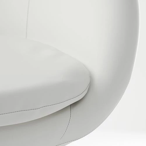 Офисный стул - IKEA SKRUVSTA, 69x69x86см, белый, СКУРВСТА ИКЕА (изображение №5)
