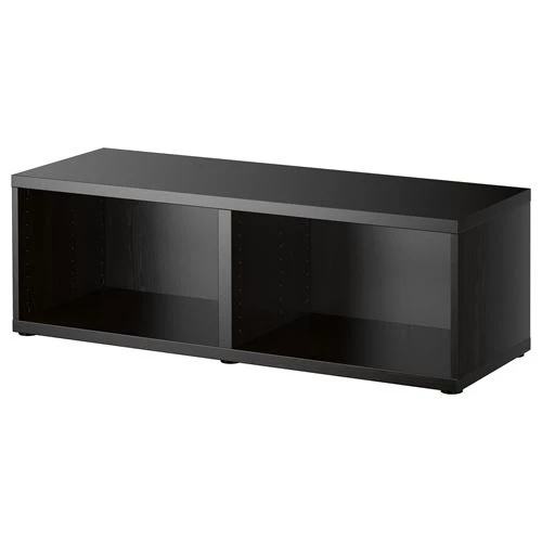 Каркас - IKEA BESTÅ/BESTA, 120x40x38 см, черный, Беста/Бесто ИКЕА (изображение №1)