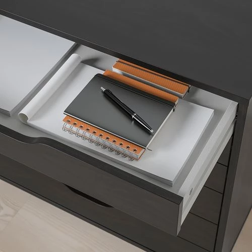 Блок хранения - IKEA ALEX, 67x66 см, коричневый, Алекс ИКЕА (изображение №2)