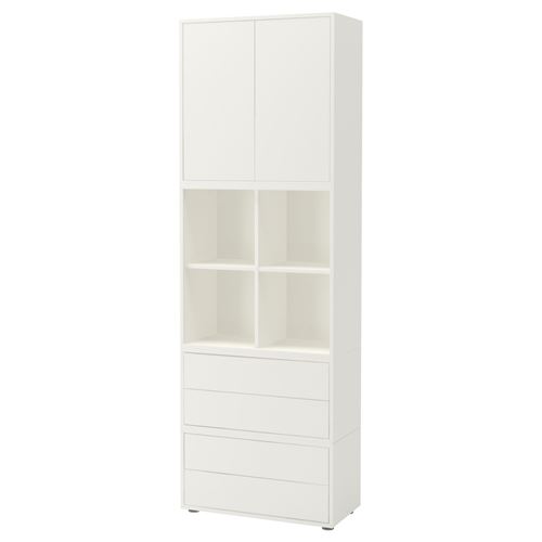 Комбинация для хранения - EKET IKEA/ ЭКЕТ ИКЕА, 70x35x212  см, белый