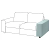 Чехол на подлокотник дивана - IKEA VIMLE, голубой, ВИМЛЕ ИКЕА (изображение №2)