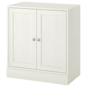 Шкаф с цоколем - IKEA HAVSTA, 81x89x47 см, белый ХАВСТА ИКЕА