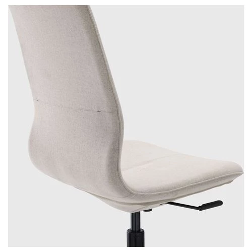 Офисный стул - IKEA LÅNGFJÄLL/LANGFJALL, 68x68x104см, белый, ЛЭНГФЬЮЭЛЛЬ ИКЕА (изображение №3)