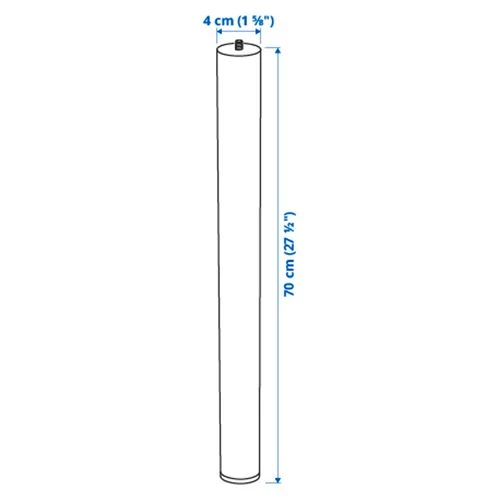 Письменный стол с ящиком - IKEA ANFALLARE/ALEX, 140x65 см, бамбук/черно-коричневый, АНФАЛЛАРЕ/АЛЕКС ИКЕА (изображение №8)