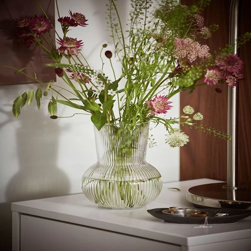 PÅDRAG стеклянная ваза ИКЕА (изображение №5)