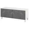 Тумба под ТВ - IKEA BESTÅ/BESTA, 120x42x48 см, серый, Бесто ИКЕА