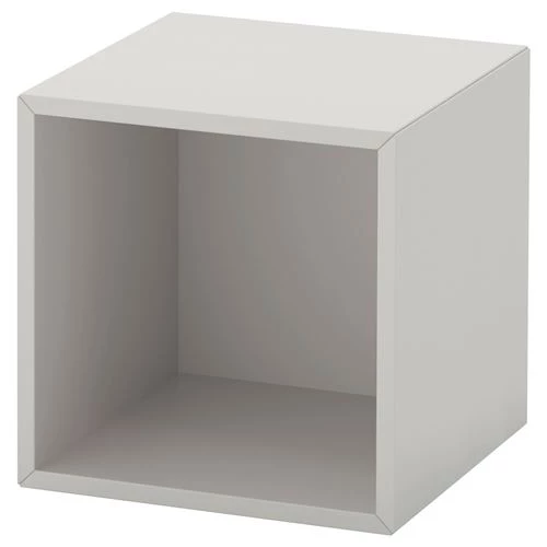 Настенный стеллаж - IKEA EKET, 35x35x35 см, светло-серый, ЭКЕТ ИКЕА (изображение №1)