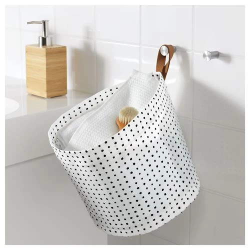 Мешок для белья - PLUMSA IKEA/ ПЛУМСА ИКЕА,  белый (изображение №3)
