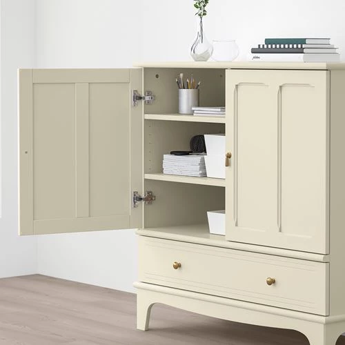 Шкаф - IKEA LOMMARP, 102x101 см, светло-бежевый ЛОММАРП ИКЕА (изображение №3)