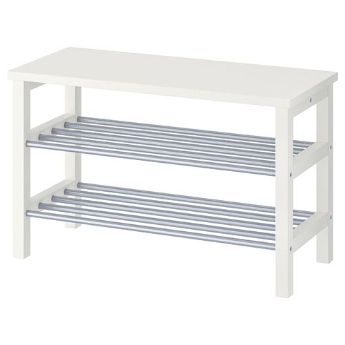 Обувница - IKEA TJUSIG, 50х34 см, белый, ЧУСИГ ИКЕА