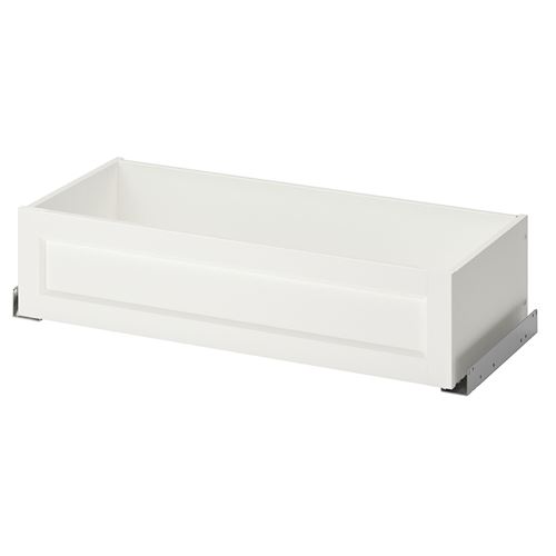 Ящик с фронтальной панелью - IKEA KOMPLEMENT, 75x35 см, белый КОМПЛИМЕНТ ИКЕА