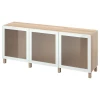 Комбинация для хранения - IKEA BESTÅ/BESTA/БЕСТА/БЕСТО ИКЕА, 180x42x74 см, коричневый