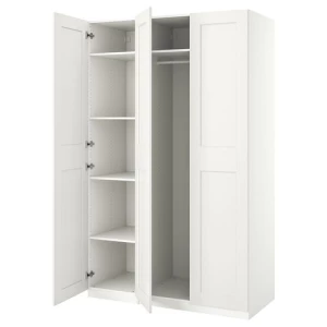 Гардероб - IKEA PAX/GRIMO/ ПАКС/ГРИМО ИКЕА, 150x60x236 см, белый