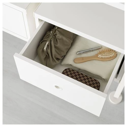 Ящик - IKEA ELVARLI/ЭЛВАРЛИ ИКЕА, 22х51х40 см, белый (изображение №2)