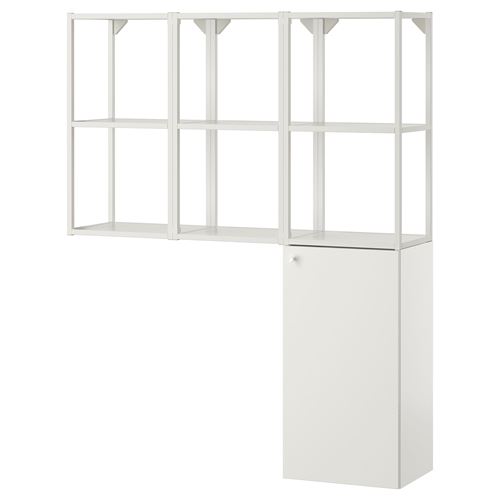 Стеллаж - IKEA ENHET, 120х30х150 см, белый, ЭНХЕТ ИКЕА