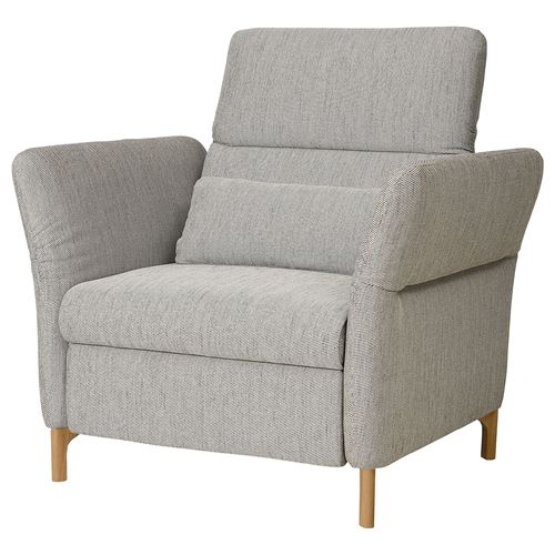 Классическле кресло - FAMMARP IKEA/  ФАММАРП ИКЕА,128х108 см,  светло- серый