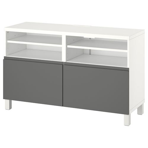 Тумба под ТВ - IKEA BESTÅ/BESTA, 120x42x74 см, серый, Бесто ИКЕА